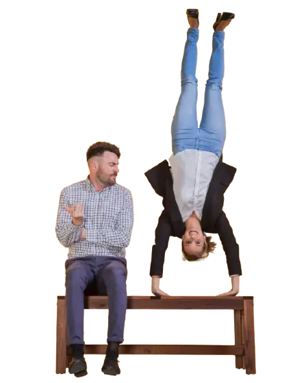 op de kop transparant